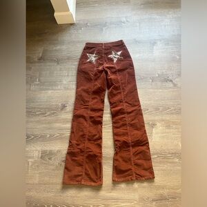 Free People corduroy flares
